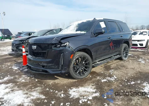 2023 Cadillac Escalade 4Wd Sport from USA, damaged, VIN 1GYS4FKL4PR391368